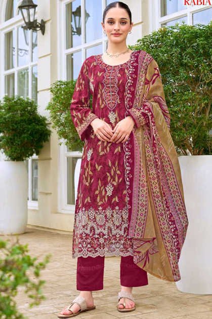 Alok Rabia Butt Cotton Salwar Suit Catalog 8 Pcs