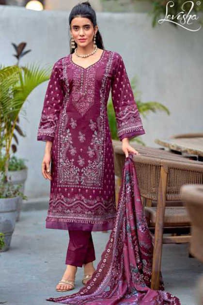 Levisha Needal Wonder NX Vol 2 Cotton Salwar Suit Catalog 6 Pcs