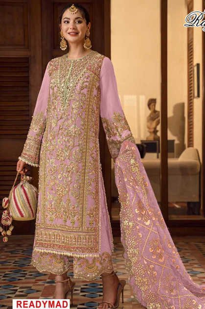 Ramsha R 1151 NX M-P Georgette Readymade Salwar Suit Catalog 4 Pcs