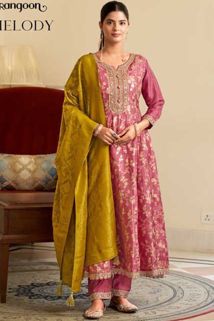 Rangoon Melody by Kessi Viscose Readymade Salwar Suit Catalog 3 Pcs