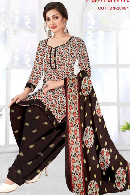 Tamanna Vol 26 Cotton Salwar Suit Catalog 12 Pcs